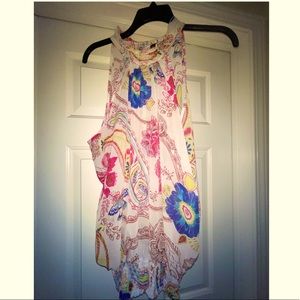 Sleeveless sheer blouse 2x